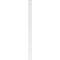 Ekena Millwork Plain PVC Pilaster w/Decorative Capital & Base, 7"W x 120"H x 2"P PILP07X120SM02-2 - alternate 4